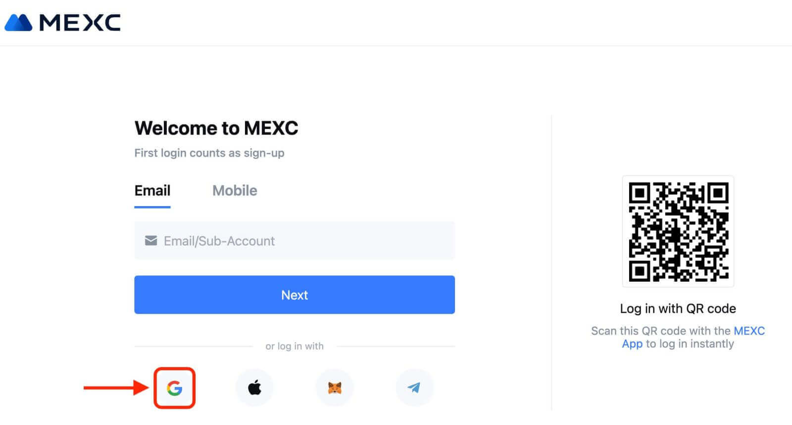 Com crear un compte i registrar-se a MEXC Com crear un compte i registrar-se a MEXC