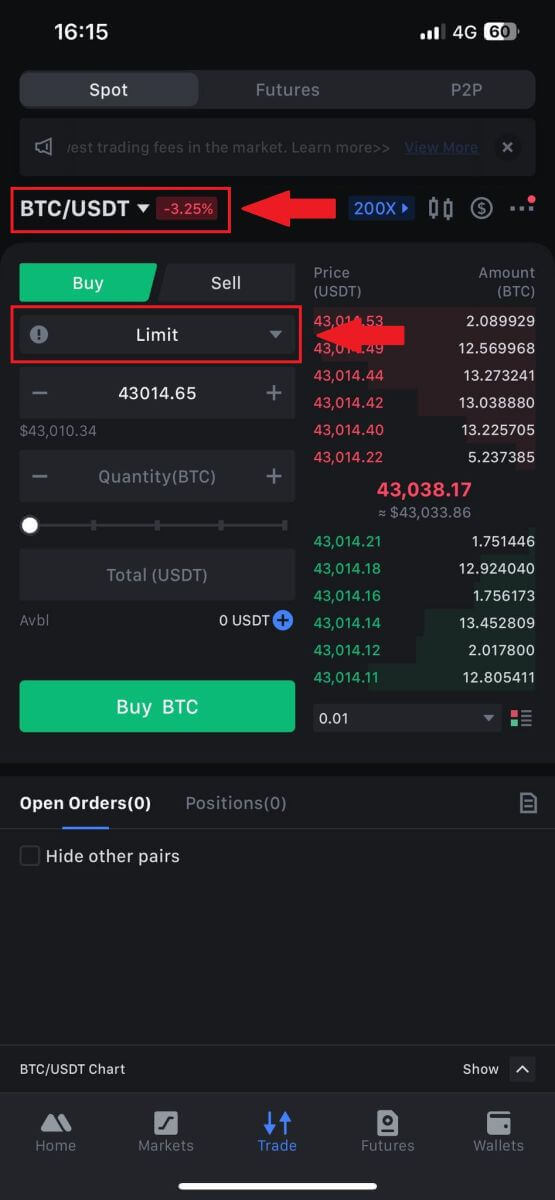 ວິທີການຝາກເງິນແລະການຄ້າ Crypto ຢູ່ MEXC ວິທີການຝາກເງິນແລະການຄ້າ Crypto ຢູ່ MEXC