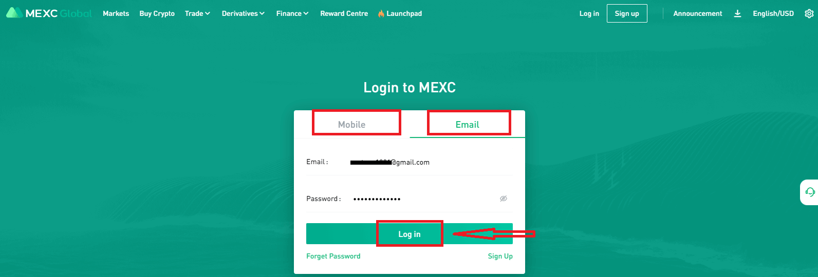 MEXC Интерфейс. MEXC Cancel order.