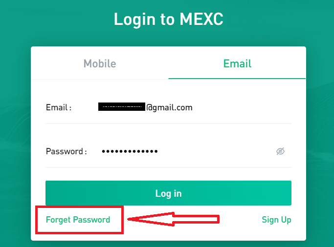 كيفية التسجيل وتسجيل الدخول الحساب في MEXC