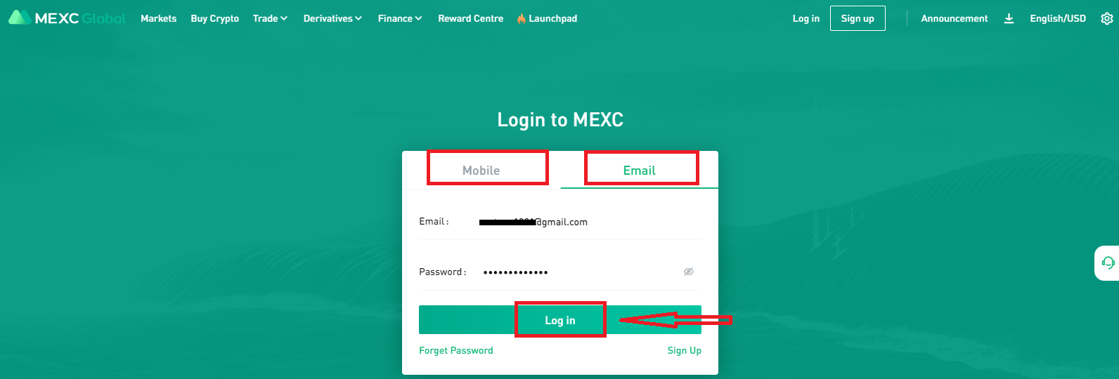 Comment se connecter et commencer à trader Crypto au MEXC