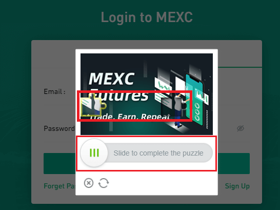 كيفية تسجيل الدخول والتحقق من الحساب في MEXC