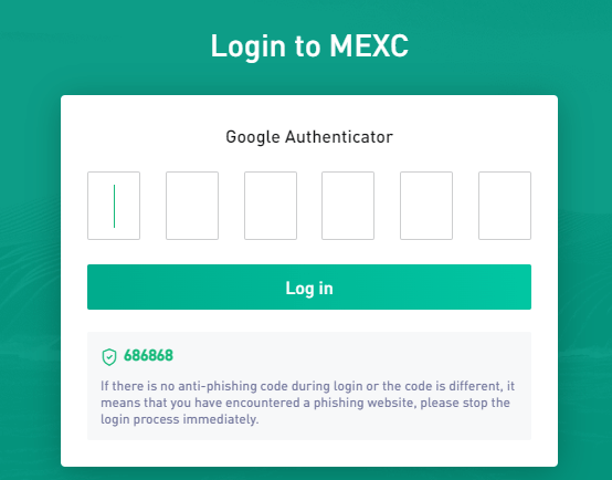 Cómo registrarse e iniciar sesión en una cuenta en MEXC