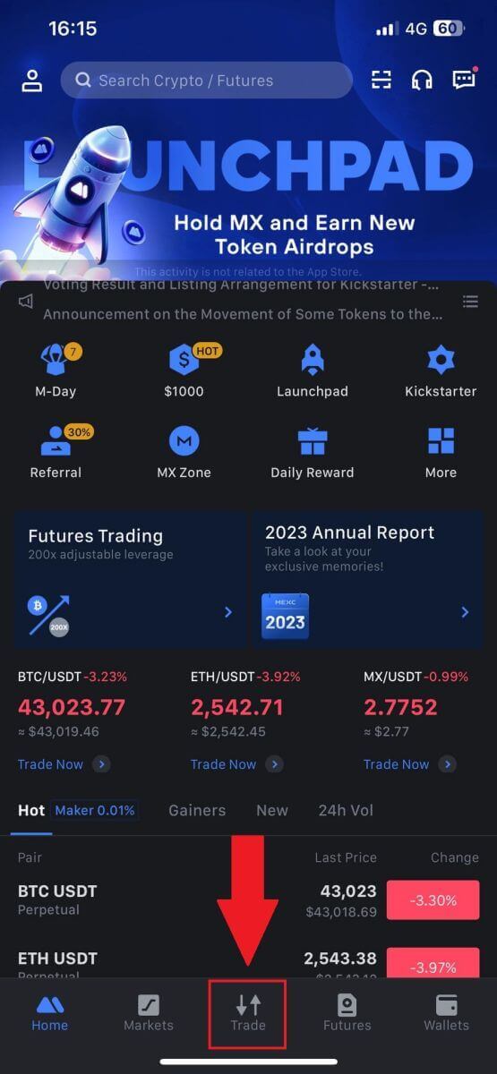 Maitiro ekunyoresa uye Kutengesera Crypto kuMEXC Maitiro ekunyoresa uye Kutengesera Crypto kuMEXC